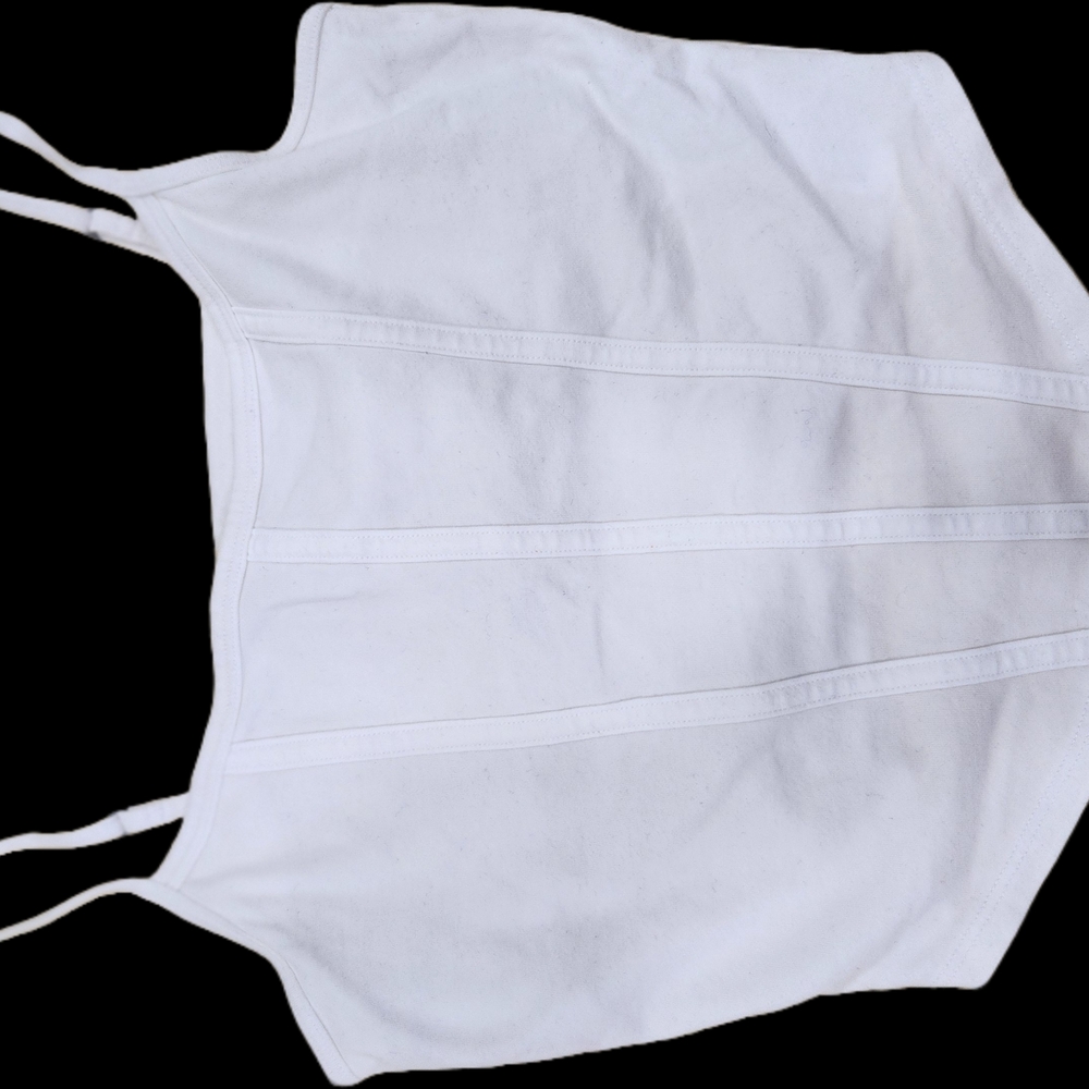 White Sleeveless Top